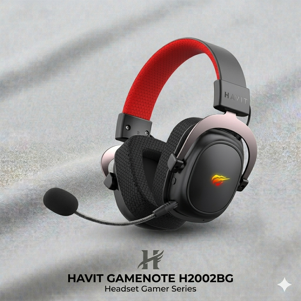 Headset Gamer Havit Gamenote H2002BG