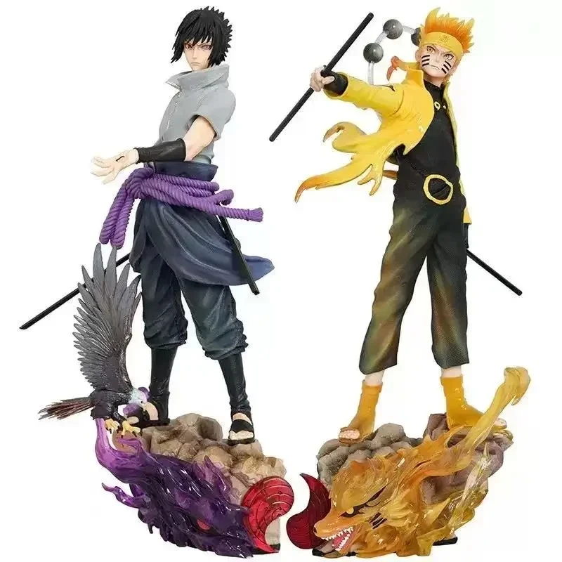 Naruto e Sasuke action figure - Imagem 4