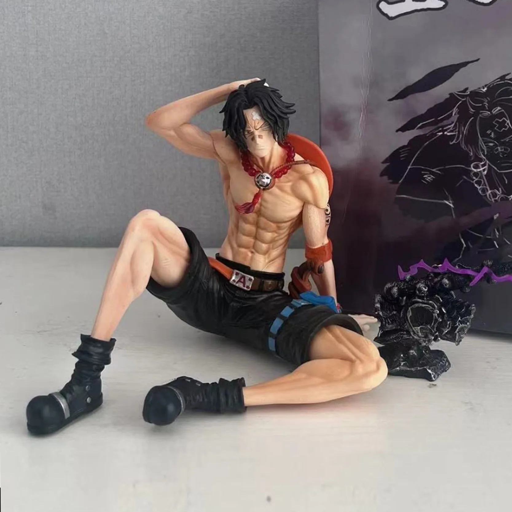 Portgas D Ace Action Figurine - Imagem 2