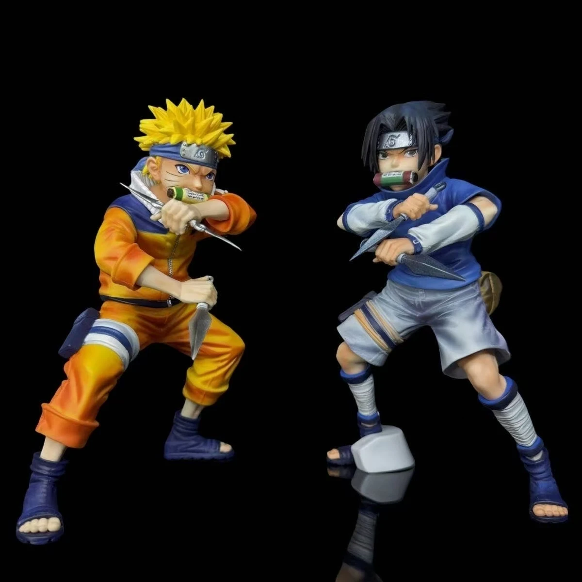 Naruto e Sasuke action figure - Imagem 3